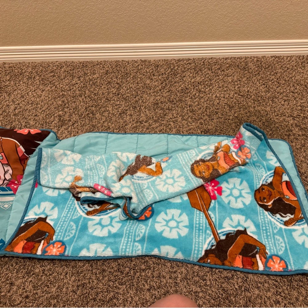 Moana “sleeping” bag
